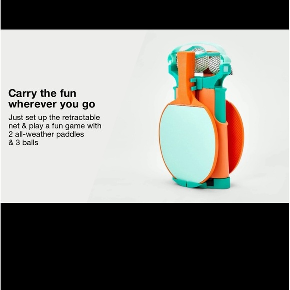 NWT  table tennis & post set 7 pieces - Picture 5 of 6